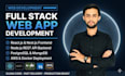 ai powered web app using next js react js and node js full stack
