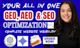 optimize your website with local SEO, aeo, and GEO