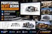 create revit architectural drawings,3d models and rendering