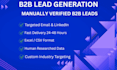 do b2b lead generation and build targeted email list with phone numbers
