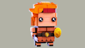 create lego brickheadz moc custom character brick instruction and 3d lego model