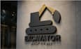 design modern excavator logo