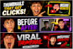 design eye catching youtube thumbnails fast