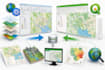 create gis maps using arcgis and qgis