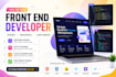 design a modern responsive front end website