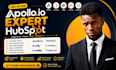 setup clay com, apollo io, hubspot CRM and workflow automation