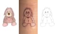 turn your plushie into a fine line tattoo