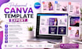 design editable canva social media templates