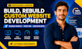 build wordpress website, design or redesign wordpress and website development