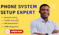 setup ringcentral twilio IVR ai phone system CRM and a2p 10dlc ringcentral