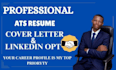 create a modern resume design with ats resume optimization