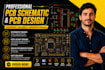 be your electronic engineer for complete pcb design, layout and firmware design