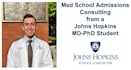 provide medical school admissions consulting