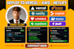 deploy reactjs nextjs app vercel netlify aws fix vibe coding replit lovable