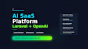 build a custom ai saas subscription platform using laravel, openai and python