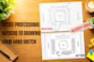 convert hand sketch to autocad 2d drawing professionally