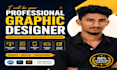 be your professional canva graphic designer