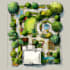 design your 2d site plan and landscape plan