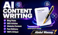 write SEO articles, blog posts and web content using ai tools