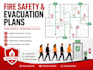 create fire safety and evacuation plans for buildings