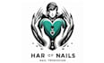 design professional nail technician cosmetics brand logo