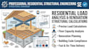do residential load analysis and renovation structural calculations
