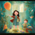 draw custom childrens book illustration