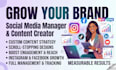content and social media manager