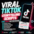 write viral tiktok storytelling scripts