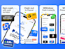 design premium app screenshots for app store or google play