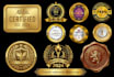 design unique seal stamp badge award emblem logo