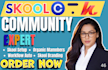skool community promotion, skool setup, onboarding membership, circle so setup