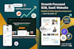 b2b saas website development, saas developer, web app development, business lead