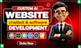 develop ai website, ai chatbot, ai web application, ai software developer