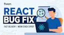 fix react js bugs frontend issues and API errors