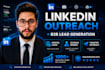 do linkedin outreach and b2b lead generation to grow your sales pipeline