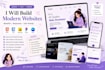 modern responsive websites using figma HTML CSS javascript modern UI UX website