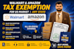 help you get amazon and walmart tax exemption