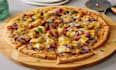 prepare a chicken pizza and yogurt