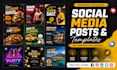 design professional social media posts and promotional graphics