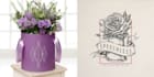 create boho botanical whimsical and floral logo design