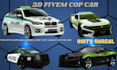 design stylized low poly 3d car model, car wrap, game ready gtav fivem car model
