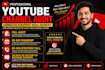 audit your youtube channel and create growth plan