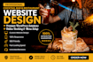 do professional cocktail bar website design