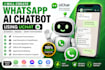 create whatsapp ai chatbot automation using uchat