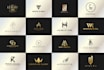 design modern ai logo brand identity and business kit