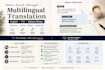 do writing and translation for languages