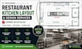 design a professional commercial kitchen layout