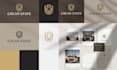 create a complete real estate brand identity package