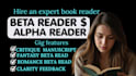 beta read your romance or fantasy novel and provide a reader report